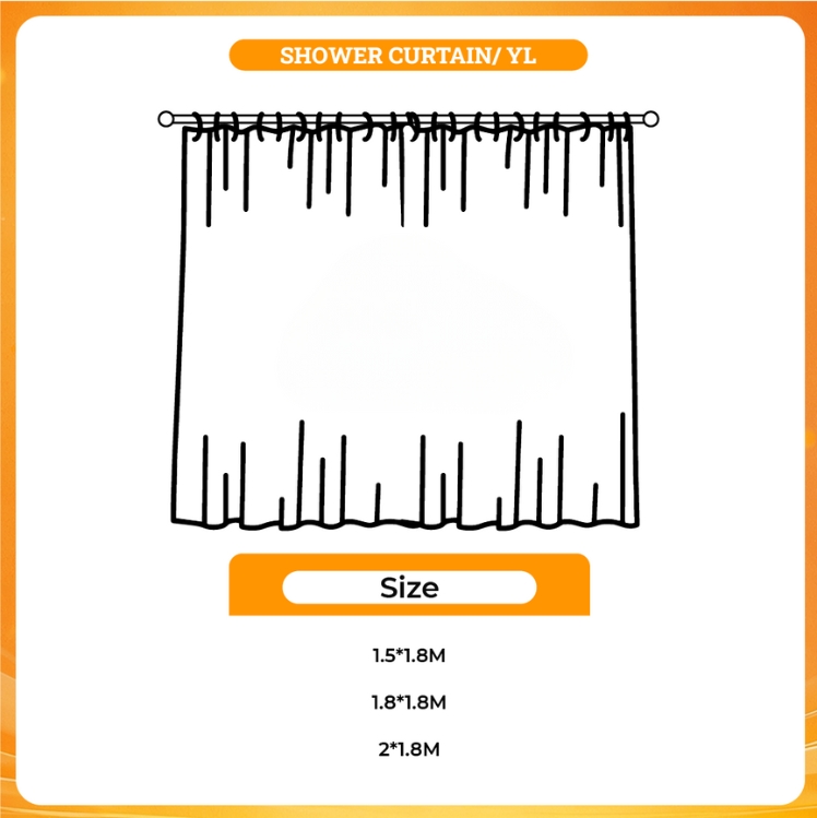 3D shower curtain - Doja Cat UK Shop