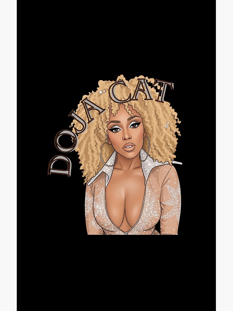 Doja Cat Electric Sparks Shower Curtain - Image 2