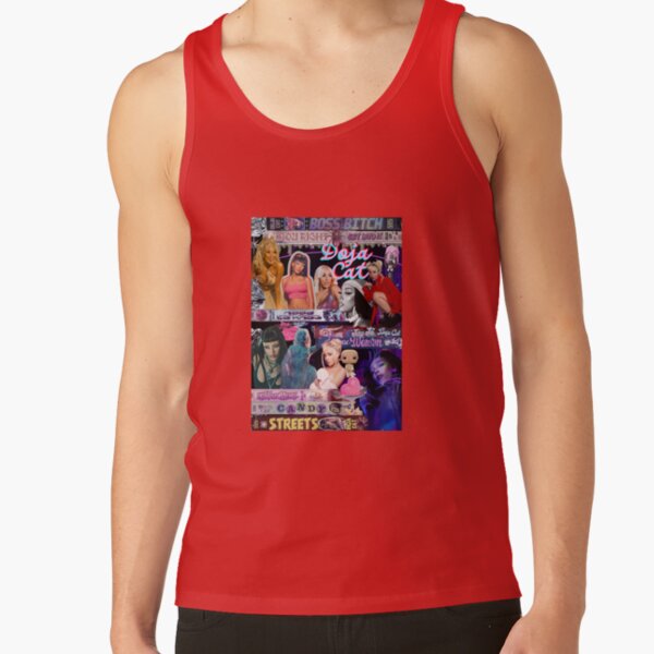 Doja Cat Hot Pink Poster Tank Top - Image 4