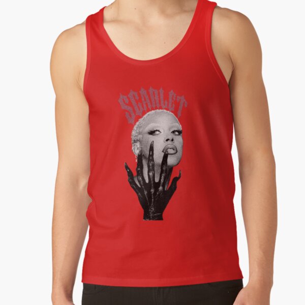 Doja Cat Scarlet Print Tank Top - Image 4