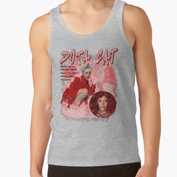 Doja Cat Hot Pink Era Tank Top - Image 3