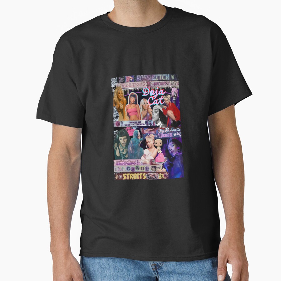 Doja Cat Hot Pink Poster T-shirt - Image 2