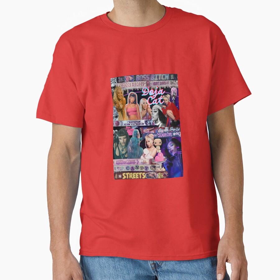 Doja Cat Hot Pink Poster T-shirt - Image 5