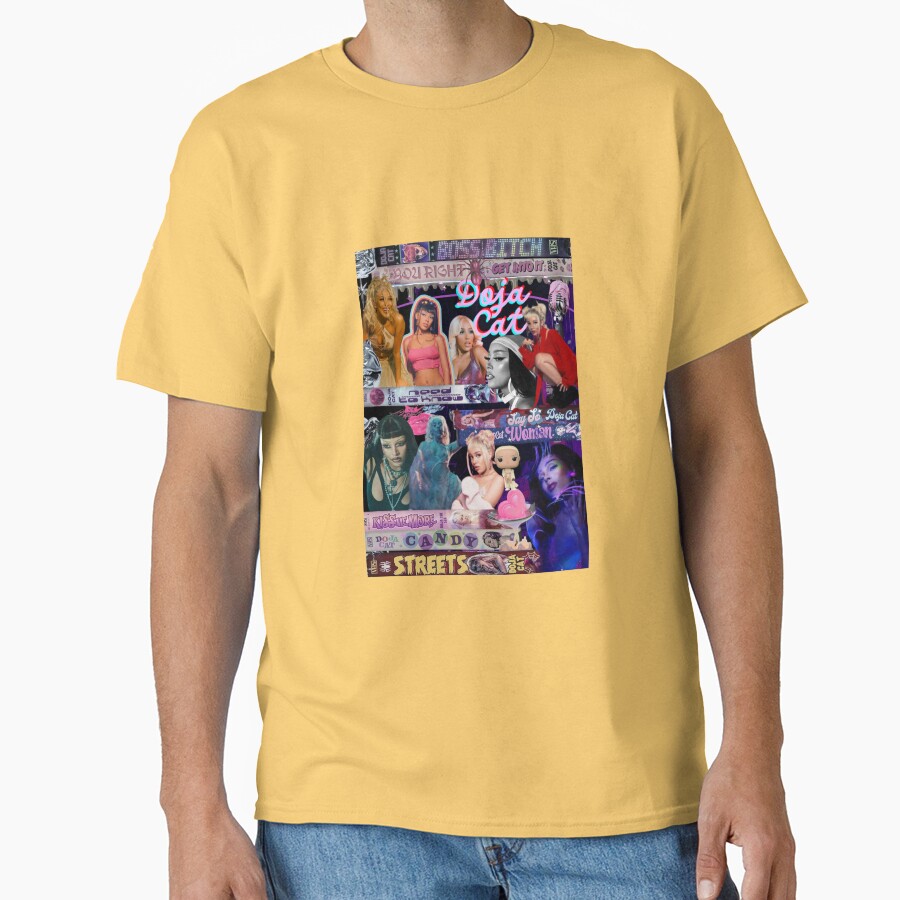 Doja Cat Hot Pink Poster T-shirt - Image 6