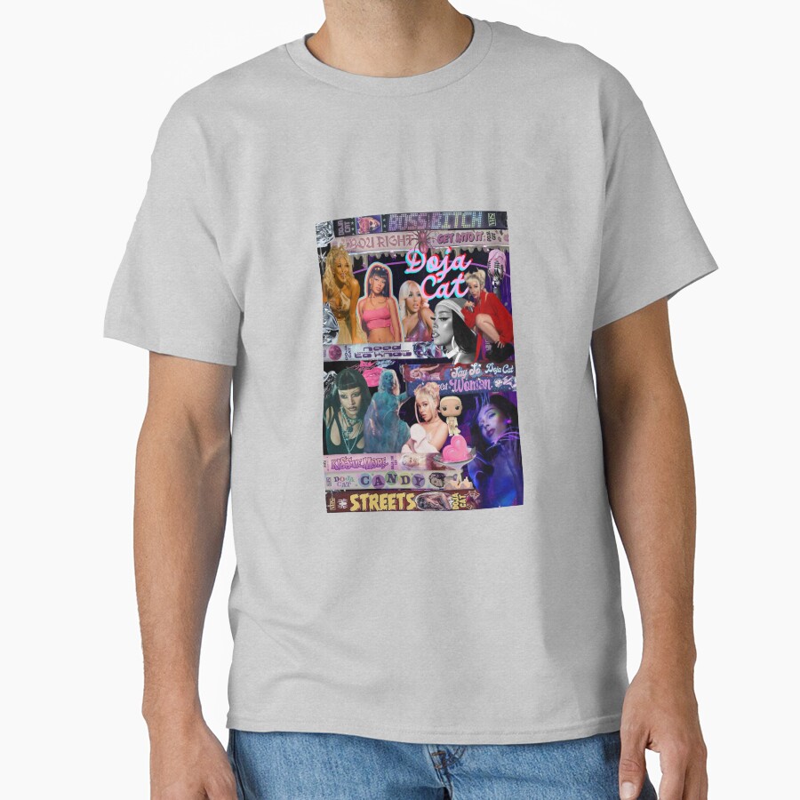 Doja Cat Hot Pink Poster T-shirt - Image 3