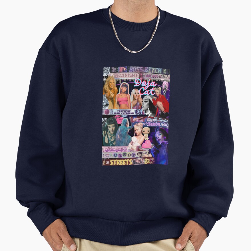 Doja Cat Hot Pink Poster Sweatshirt - Image 5
