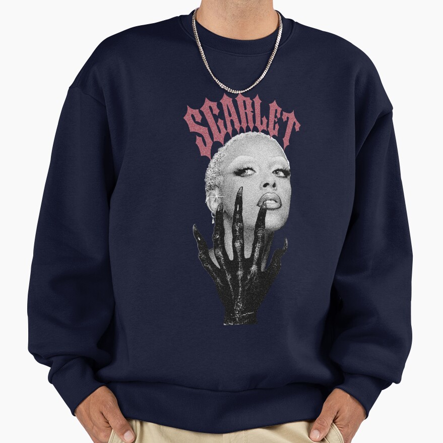 Doja Cat Scarlet Print Sweatshirt - Image 5