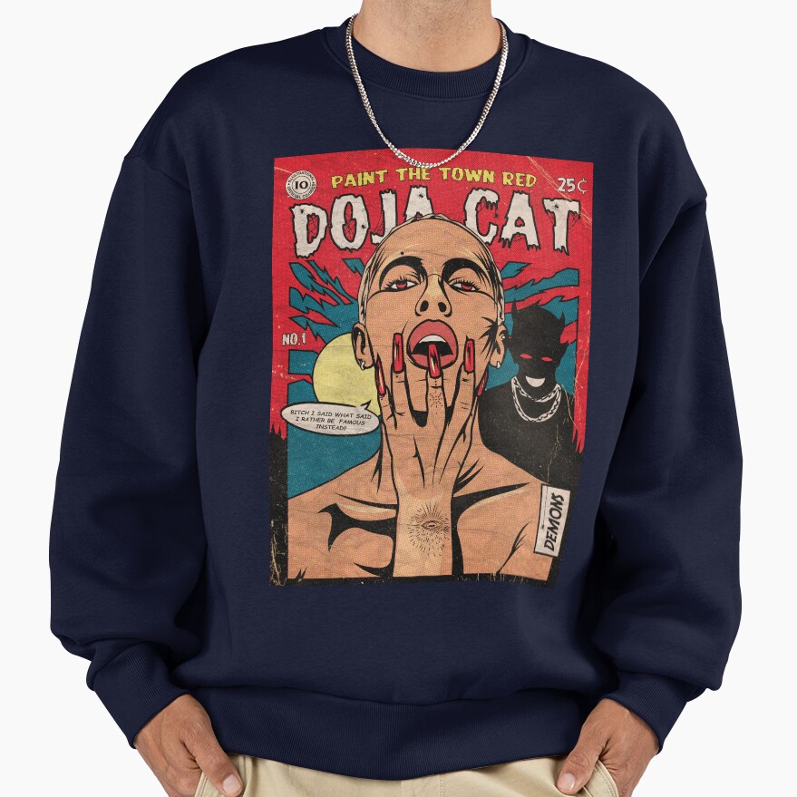 Doja Cat Paint The Town Sweatshirt - Image 5