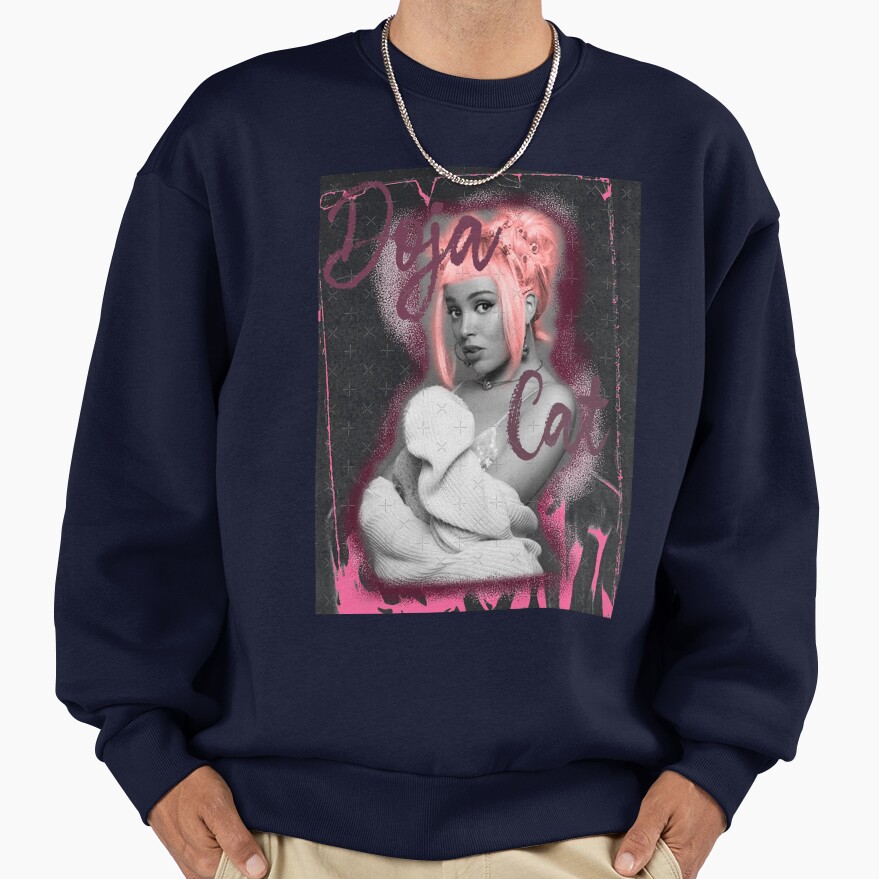 Doja Cat Planet Her Poster Sweatshirt - Image 5