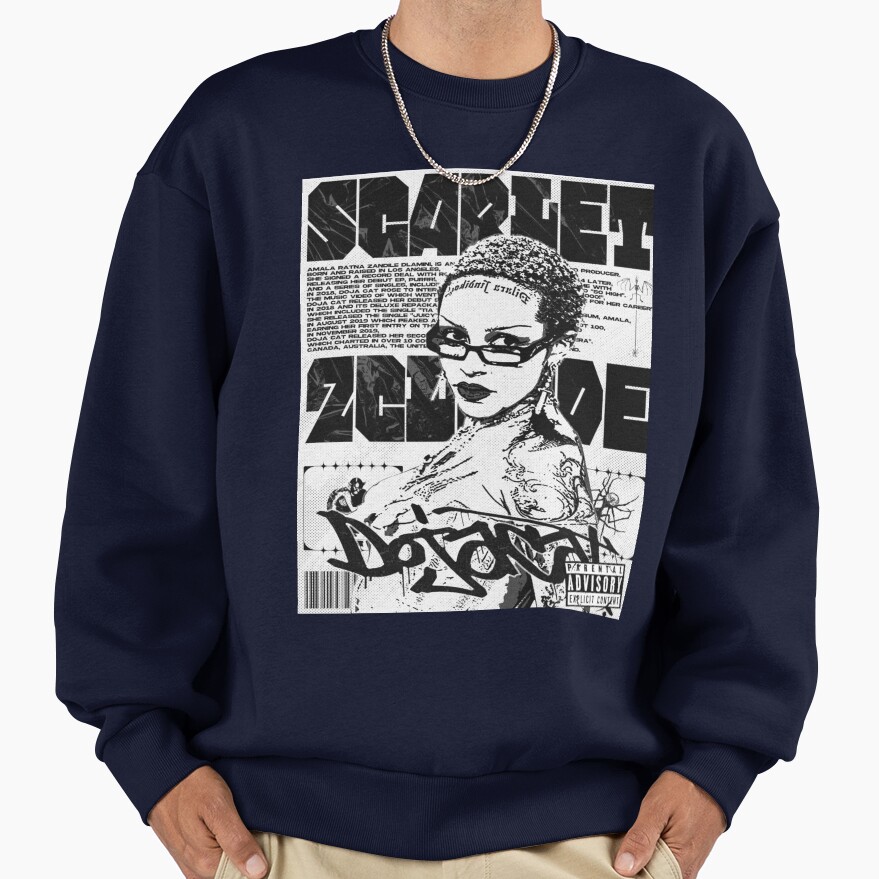 Doja Cat Streets Vibes Sweatshirt - Image 5
