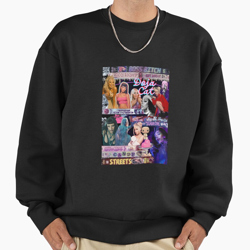 Doja Cat Hot Pink Poster Sweatshirt - Image 2
