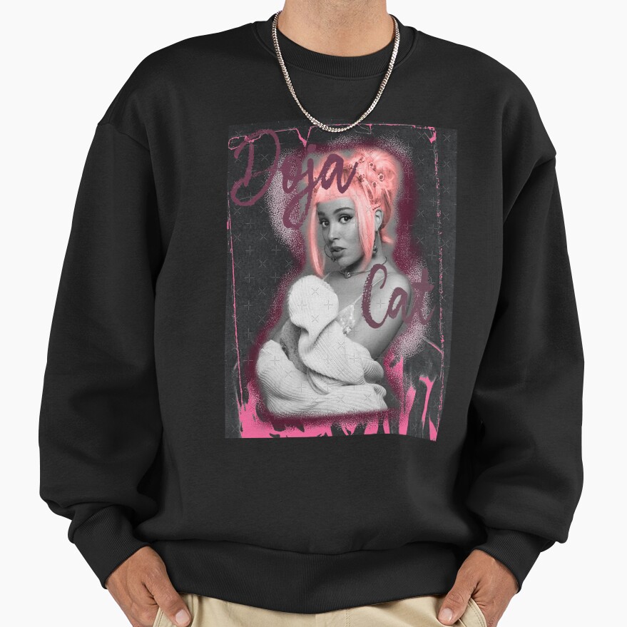 Doja Cat Planet Her Poster Sweatshirt - Image 2