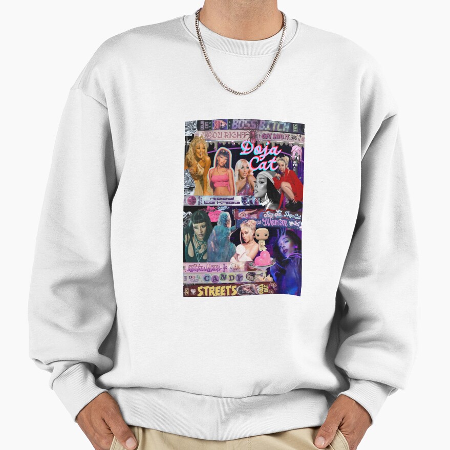 Doja Cat Hot Pink Poster Sweatshirt