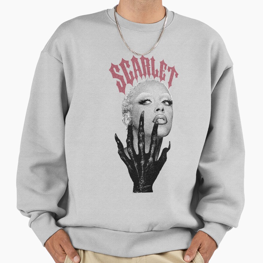 Doja Cat Scarlet Print Sweatshirt - Image 4