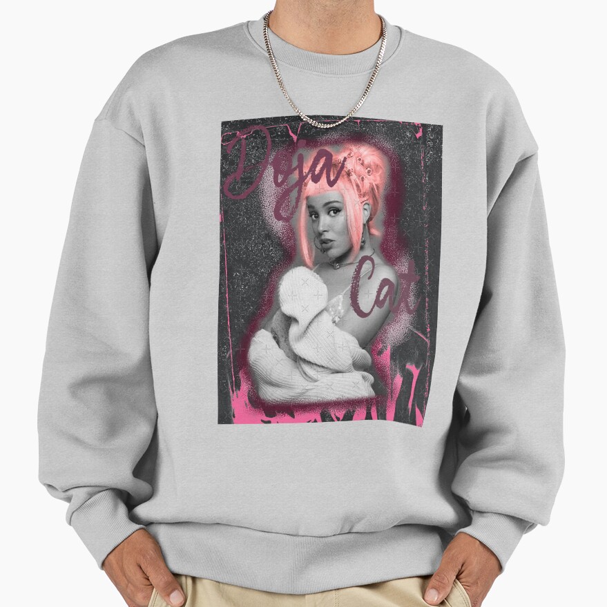 Doja Cat Planet Her Poster Sweatshirt - Image 4