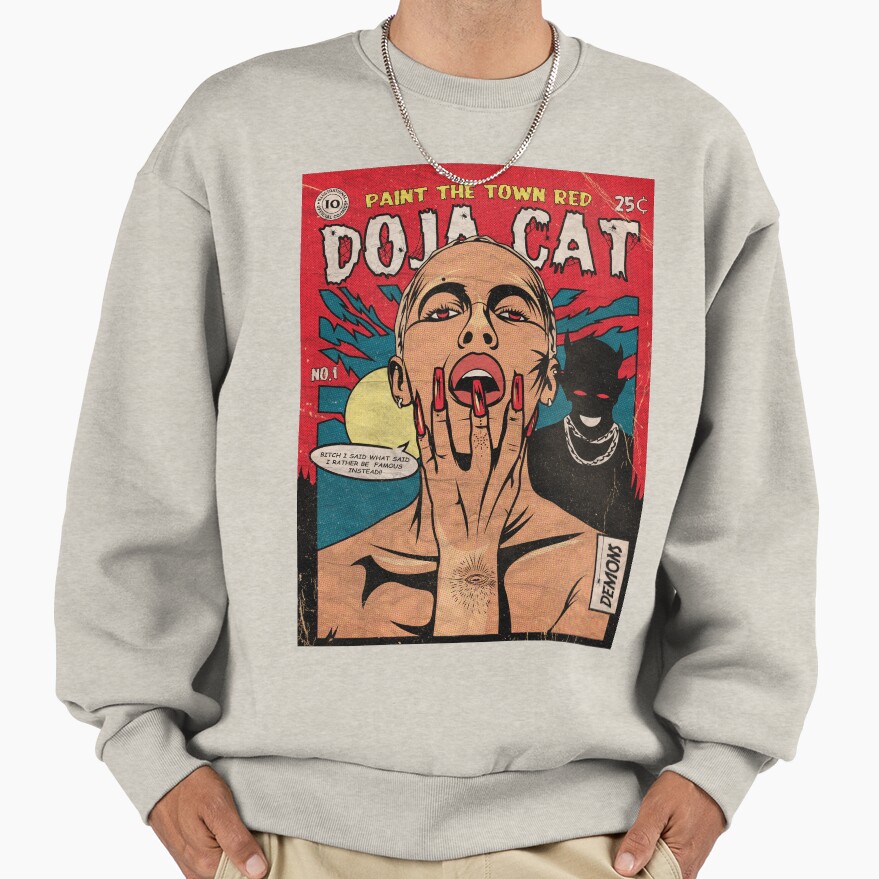 Doja Cat Paint The Town Sweatshirt - Image 3