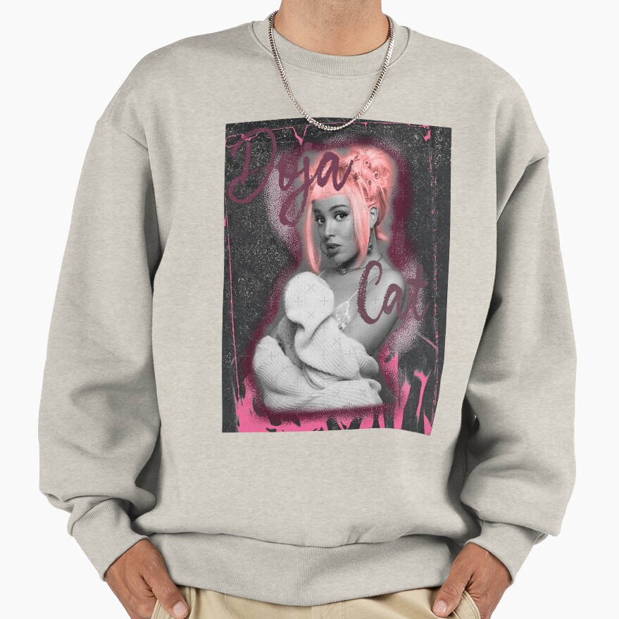 Doja Cat Planet Her Poster Sweatshirt - Image 3
