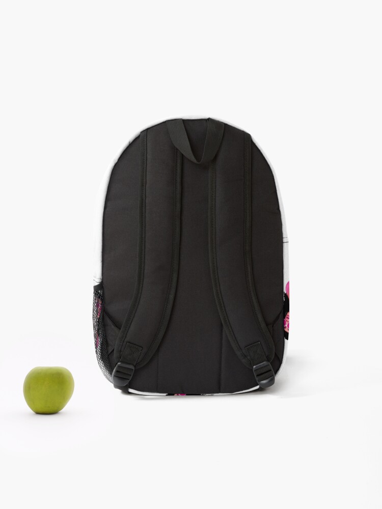 Doja Cat Demons Neon Art Backpack - Image 2
