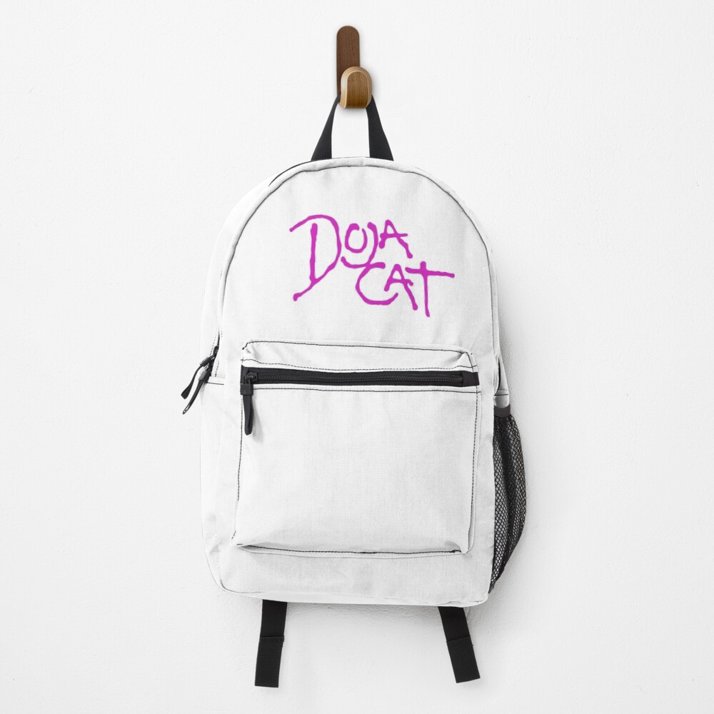Doja Cat Pink Graffiti Logo Backpack