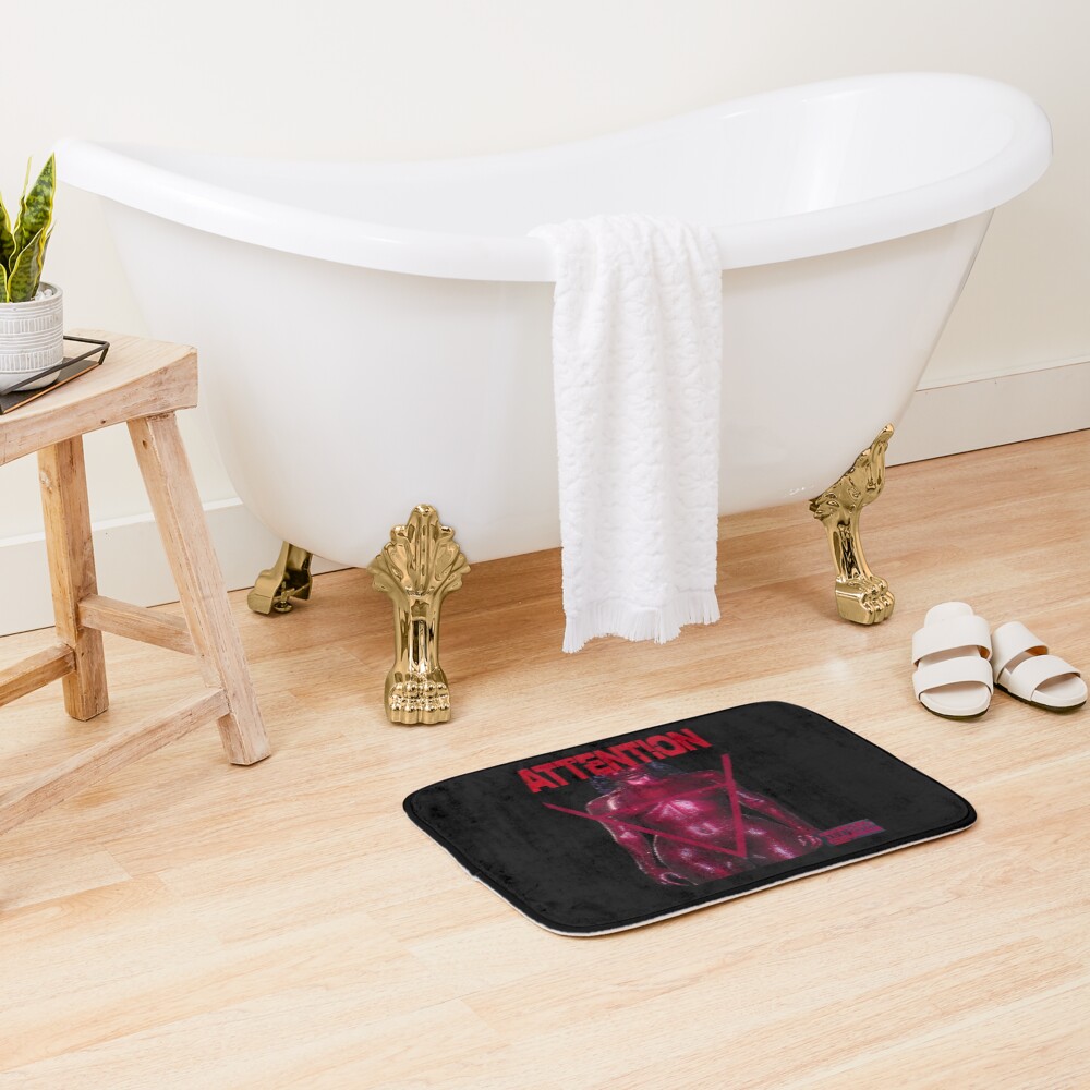 Doja Cat Attention Era Bath Mat - Image 2