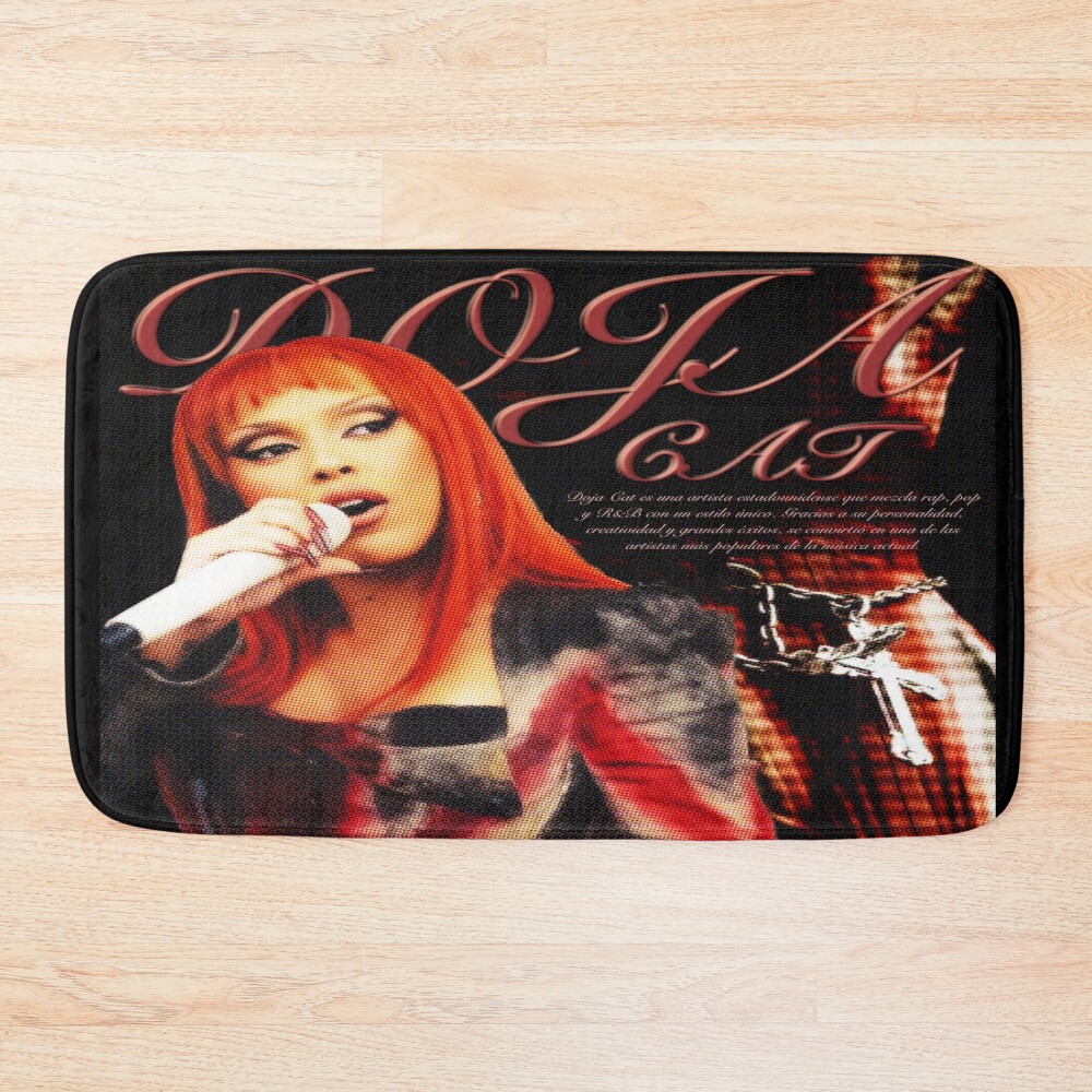 Doja Cat Planet Her Portrait Bath Mat