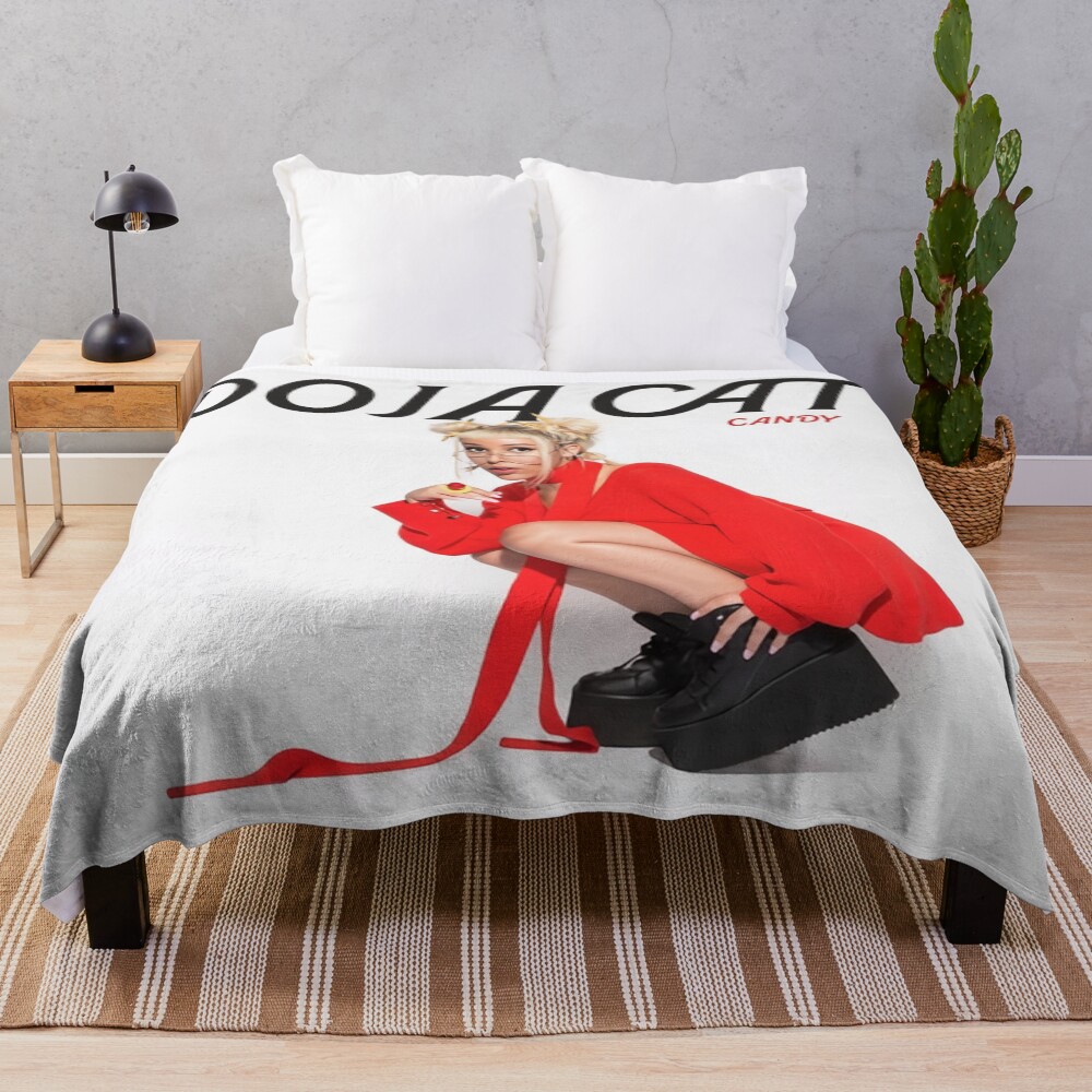 Doja Cat Candy Dreams Throw Blanket