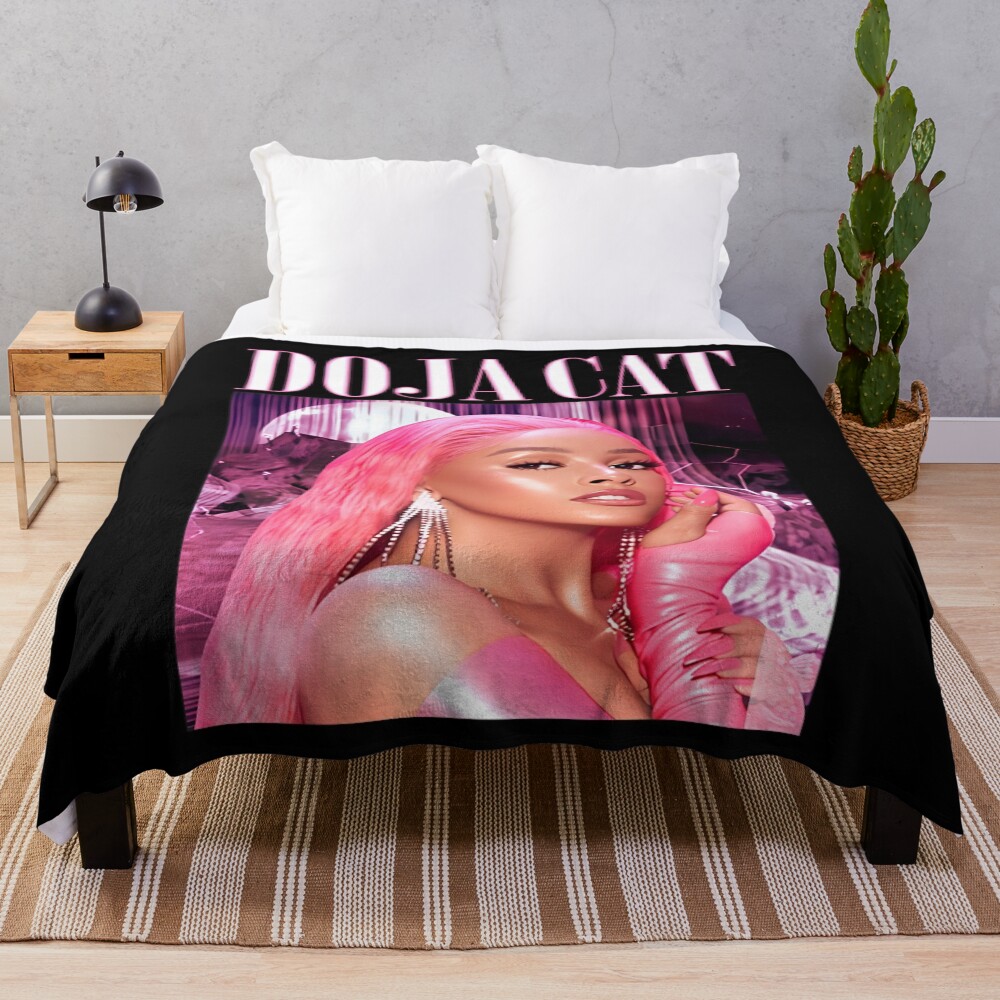 Doja Cat Wild Horse Throw Blanket