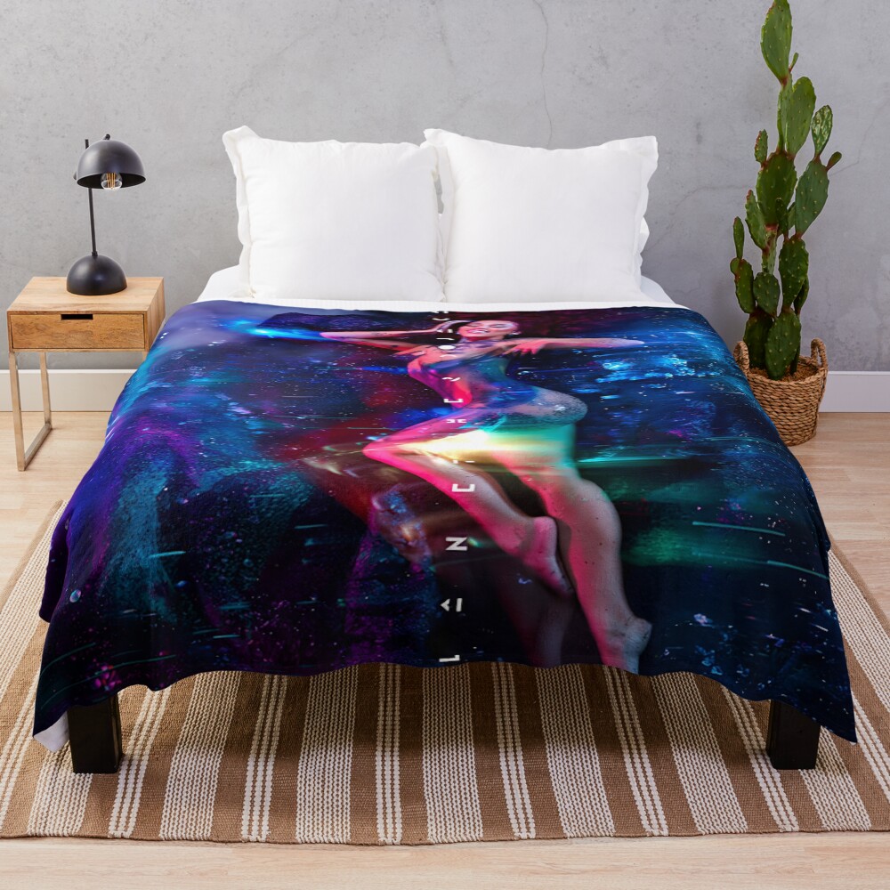 Doja Cat Scarlet Panda Throw Blanket