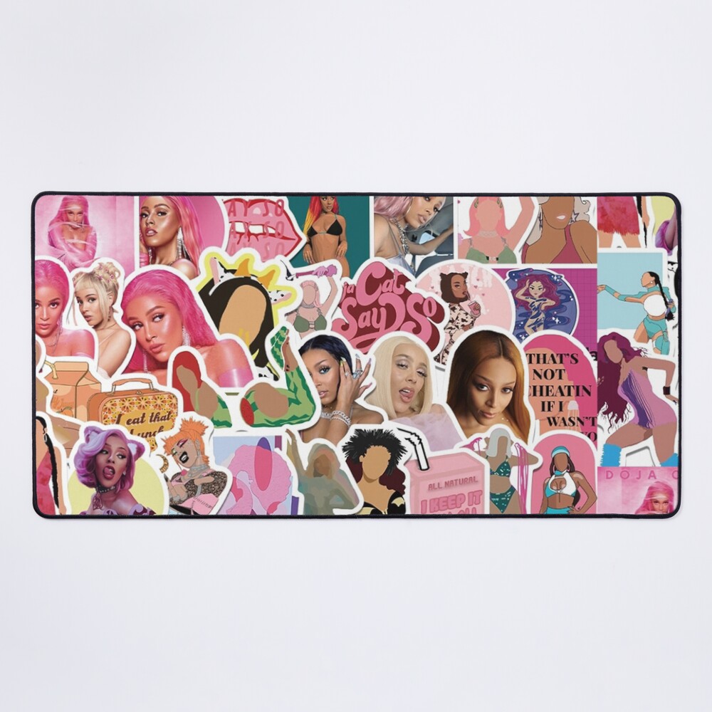 Doja Cat Planet Her Art Mouse Pad