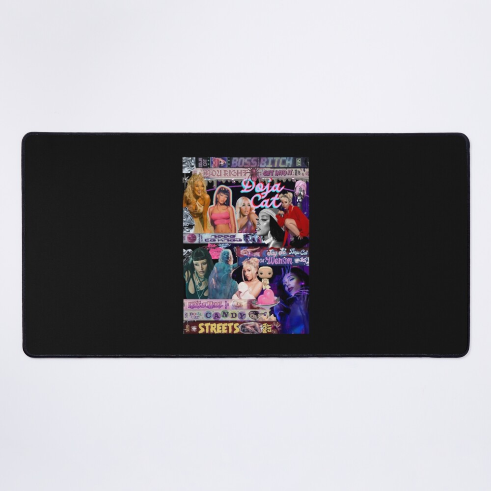 Doja Cat Hot Pink Tracklist Mouse Pad