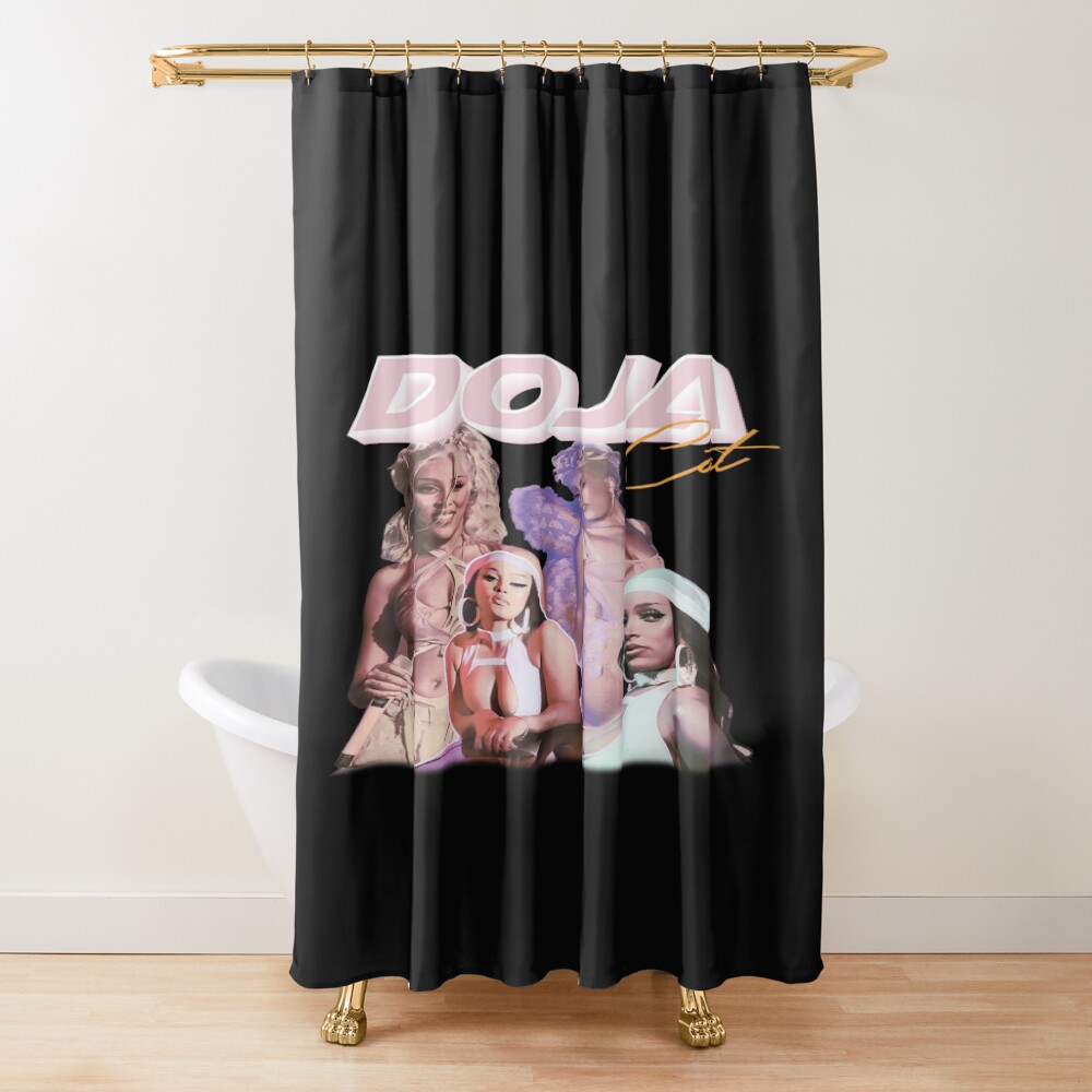 Doja Cat Planet Her Tracklist Shower Curtain