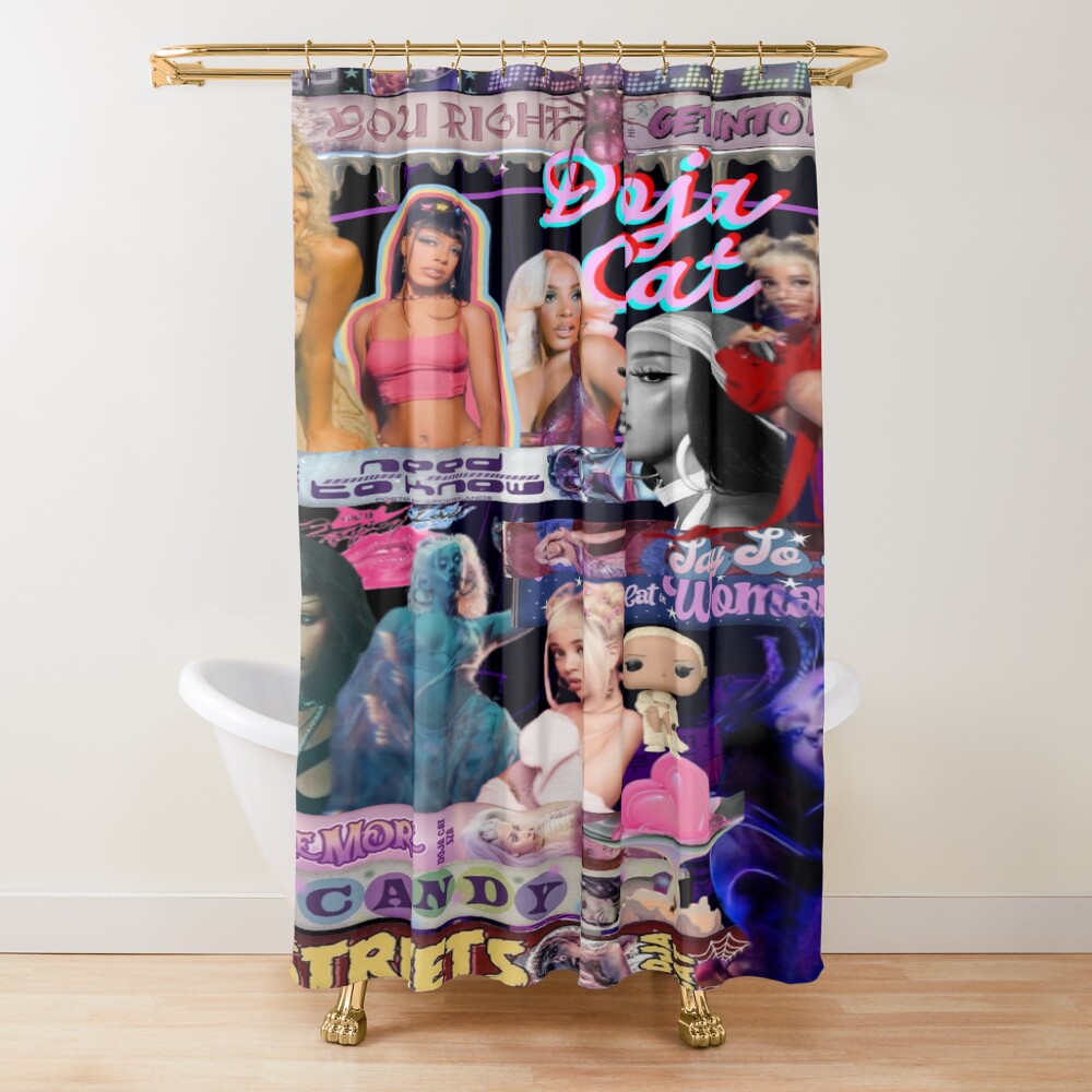 Doja Cat Scarlet Poster Shower Curtain