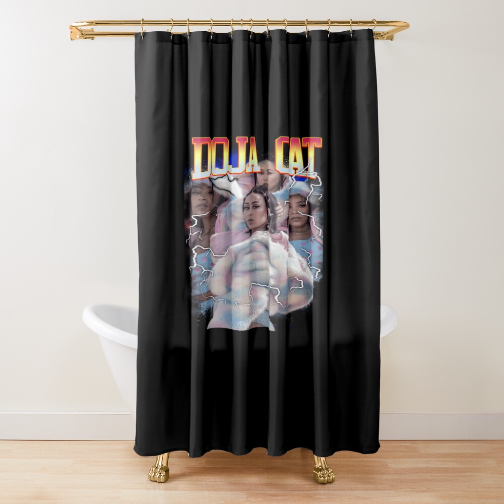 Doja Cat Boss Bitch Shower Curtain
