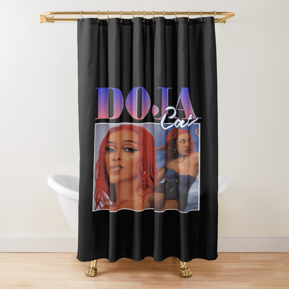Doja Cat Scarlet Tracklist Shower Curtain