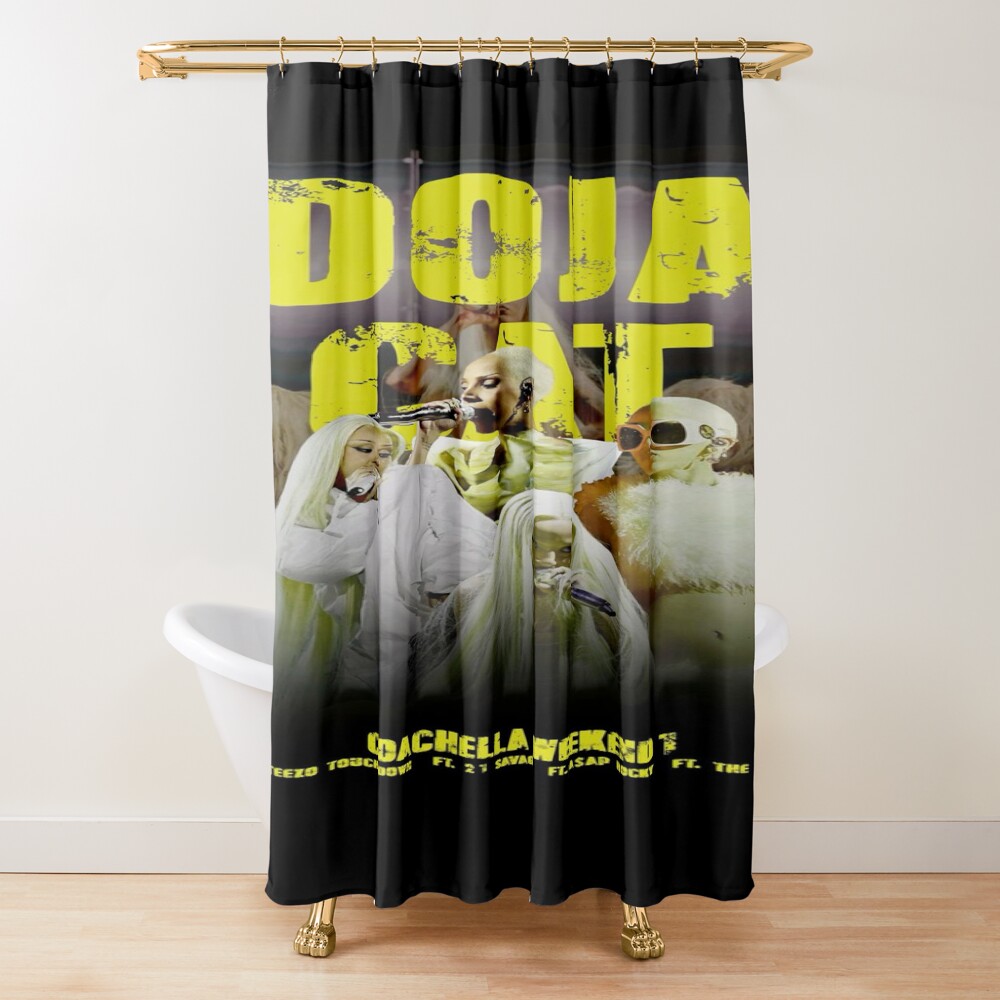 Doja Cat Get Into It Shower Curtain