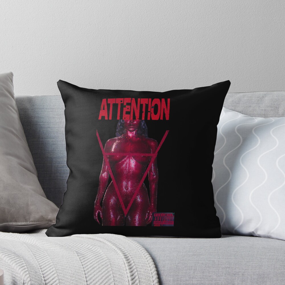 Doja Cat Attention Era Throw Pillow