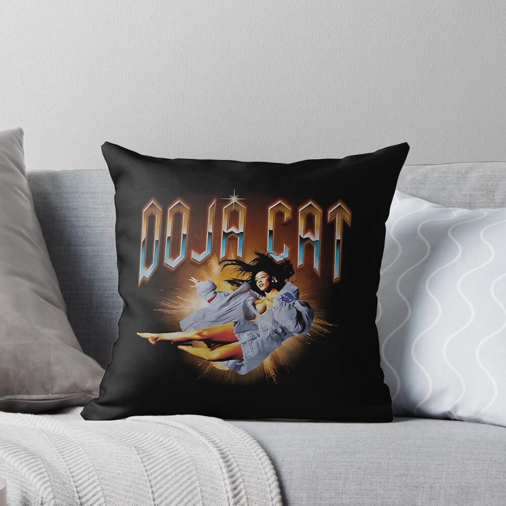 Doja Cat Scarlet Wolf Throw Pillow