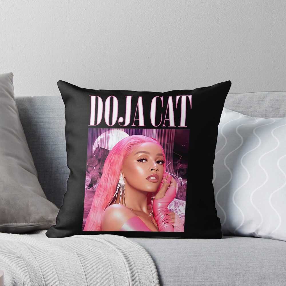 Doja Cat Wild Horse Throw Pillow